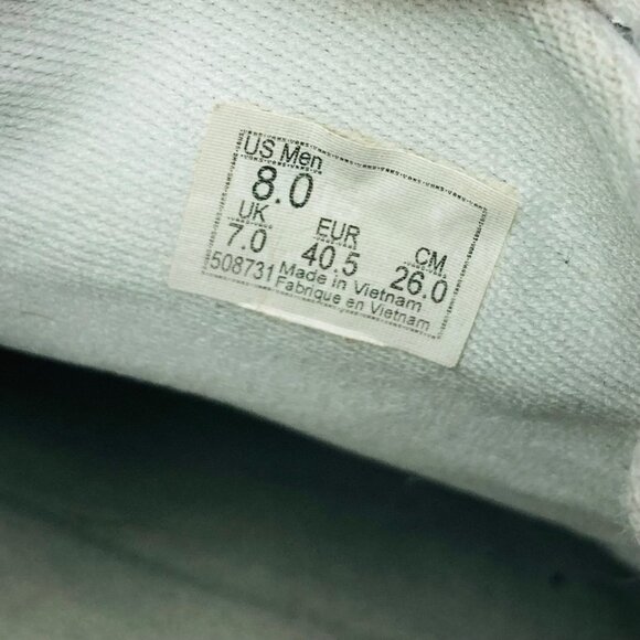 Vans Old Skool Colorblock Ward Canvas Skate Shoes Mens 8 Retro Style - Picture 8 of 8